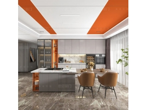 世紀豪門阿爾法大板活力橙，家居色彩里的超級明星，你會搭配了嗎？