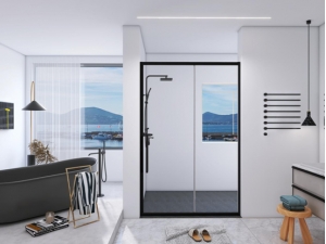 德立淋∩浴房新一代PVB夹胶玻璃，重新定义淋 浴安全尺度
