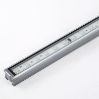 led洗墻燈戶外生產廠家明可諾線條燈外控全彩dmx512輪廓