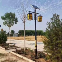 濟寧4米30瓦園林太陽能庭院燈景觀燈圖片大全