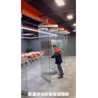 臺州廠家直銷辦公玻璃隔斷會議室硬包軟包移動隔音墻