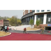 湖北省汉口市彩色沥青路面改色喷涂修复-彩色沥青什么价格