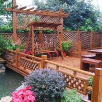 私人花園院子景觀工程設計 裝修私家別墅庭院