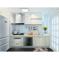 简约现代整体橱柜定做厨房厨柜定制简易组装经济型家用小户型
