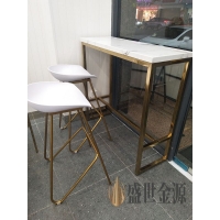 廣東惠州市餐廳不銹鋼桌架子 不銹鋼椅子腿 整套