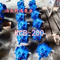 齿轮泵KCB-200 泊头轩逸泵业