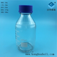 徐州生產500ml透明玻璃試劑瓶生產廠家