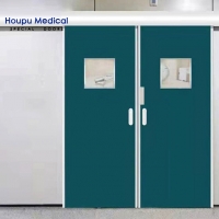 鋼制醫用門潔凈氣密門手術室自動平移門
