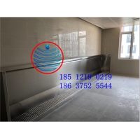 杭州学校卫生间不锈钢小便槽池洗手台盆订做厂家安装
