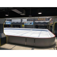 銷售PE滑冰館溜冰場冰板規格齊備 定制冰球場圍欄
