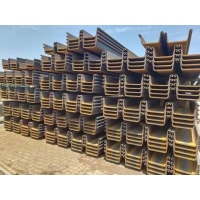 云南拉森鋼板樁租賃 6米9米12米15米鋼板樁單位