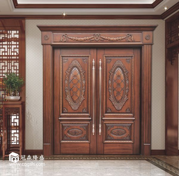双开门 对开门 重庆冠森隆盛木门场景图展示