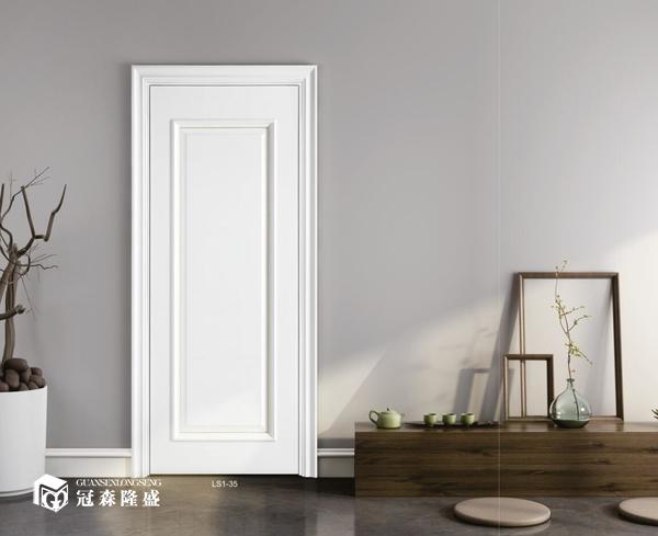 重庆冠森隆盛木门:现代简约木门场景图展示