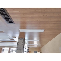 安徽仿木紋鋁單板幕墻吊頂3.0mm厚防蟲蛀潤盈定制