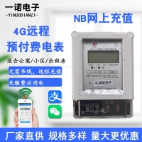  Supply prepaid smart electricity meter for mobile phone recharge Tai'an Yinuo DDSY single-phase card meter