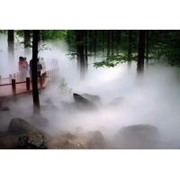 景觀人造霧機 兆杰噴霧 園林霧森系統