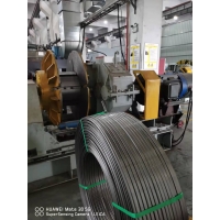 鐵財機械生產2T碳鋼扁條軸動式漲縮收線機