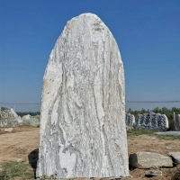  Wuhan Snow Wave Stone Standing Stone New Rural Construction Carving Landscape Stone