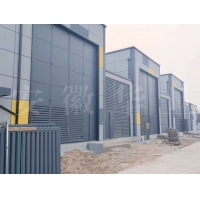  Folding gate of Huadan 110kV booster station High voltage grid connected substation gate support customization