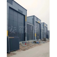  Main transformer of pressure relief wall of main transformer room at gate of Huadan 110kV 220kV booster station