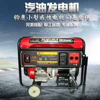 5kw小型汽油发电机铃鹿shl6500qd