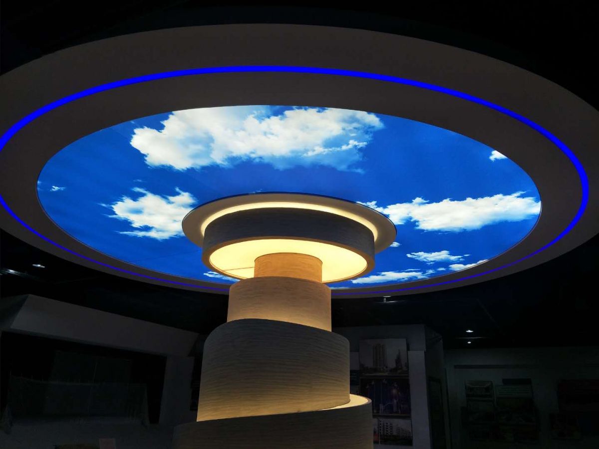 厂家定做 高清UV软膜天花吊顶 透光灯膜 灯布 软拉膜 灯箱卡布-阿里巴巴