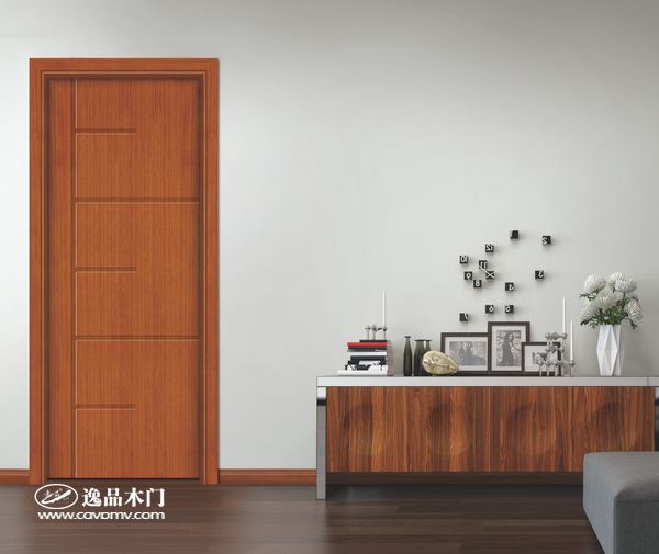 黄色简约 重庆逸品木门场景图展示