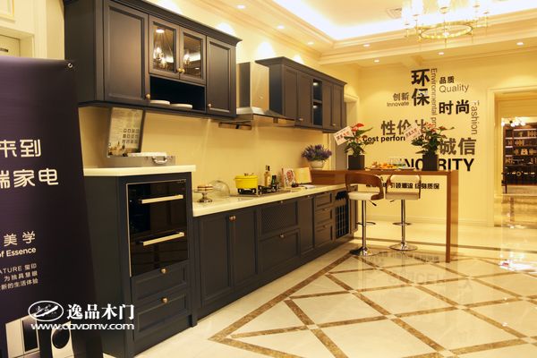 重庆逸品木门全屋定制家居居然之家集团全国**店(重庆金源店)开放式橱柜