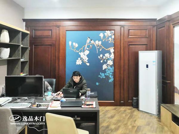 重庆逸品木门银川专卖店收银台