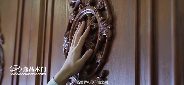 重庆逸品木门:品牌形象大片 视频截图 触摸木门工艺