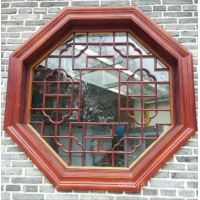 仿古厂家定制焊接手工雕花工艺铝合金环保隔音防尘窗花