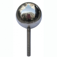 订做不锈钢空心带杆球螺杆球焊螺丝球螺栓球厂家