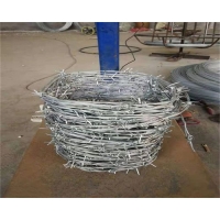 刺鐵絲廠家供應5公斤熱鍍鋅刺繩