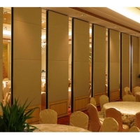 餐廳移動弧形隔斷隔音墻折疊屏風伸縮移門裝修