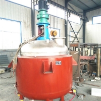  Shandong Wanglin electric heating explosion-proof reaction kettle The reaction kettle for vacuum mixing of stone like paint can be customized