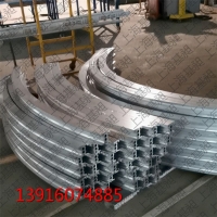 立体库弧形铝型材轨道按半径尺寸定制合金导轨弯道加工