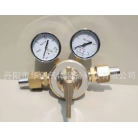 氧氣氮氣減壓器減壓器單級雙表管道氣體氮氣減壓器調壓閥全銅