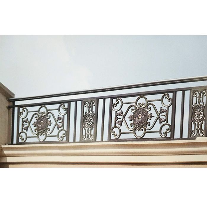 南京联润铁艺不锈钢装饰-铝艺阳台扶手栏杆