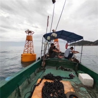 長島縣人工魚礁保護區界標 核心區禁航浮標
