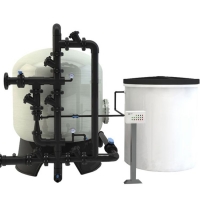 西安工業軟化水 鍋爐用軟化裝置 除水垢去硬度 全自動運行
