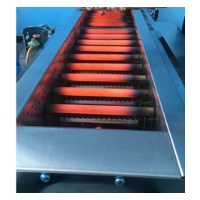 合金金屬管遠紅外箱北京藍天博科中間火燒烤爐