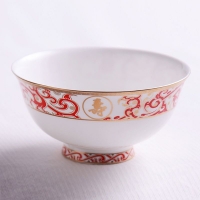 唐山骨瓷寿碗祝寿碗送老人礼品定制