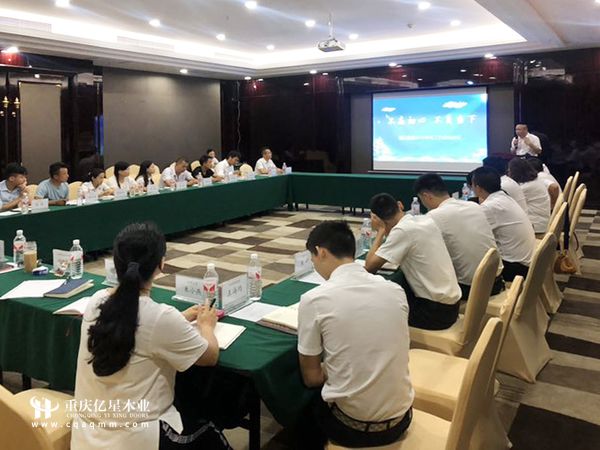 重慶億星木門:2019半年度工作總結大會