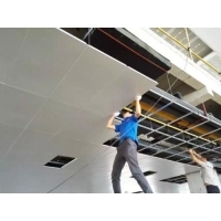 巖棉玻纖吸音板天花板