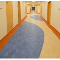 亚麻塑胶地板环保抑菌潍坊亚麻地板幼儿园早教办公楼地板