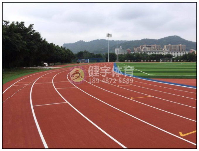 深圳市健宇体育塑胶操场跑道厂家报价及施工(图2)