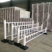  Guangxi Road Fence Municipal Fence Zinc Steel Fence Outdoor Road Anti collision Safety Fence Fence Bar