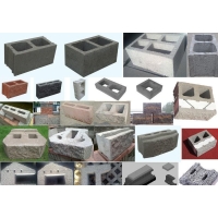  Blocks - load-bearing blocks, decorative blocks, fish nest bricks, floor tiles, permeable bricks