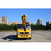 Senyuan crane 10t Dongfeng truck small crane double winch oil and electricity dual-use