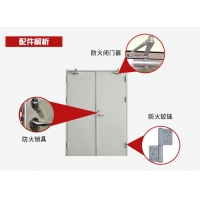  Xinjiang spot fire door price, a large number of stock spot fire doors, the same day delivery